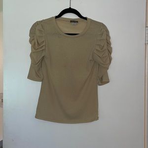 Cream womens top